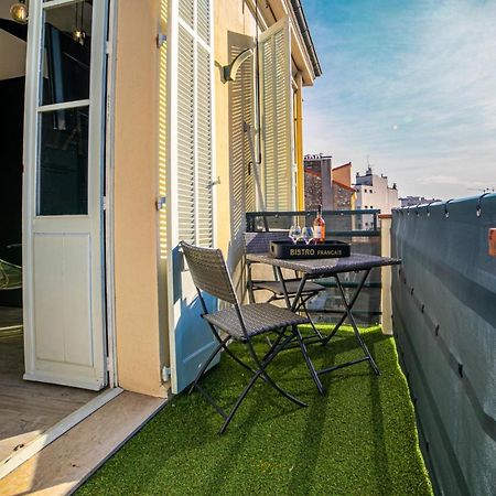 The Loft - Superb 2 Bedrooms On Top Floor With Terrace - 10Min To Palais & Beach! 戛纳 外观 照片