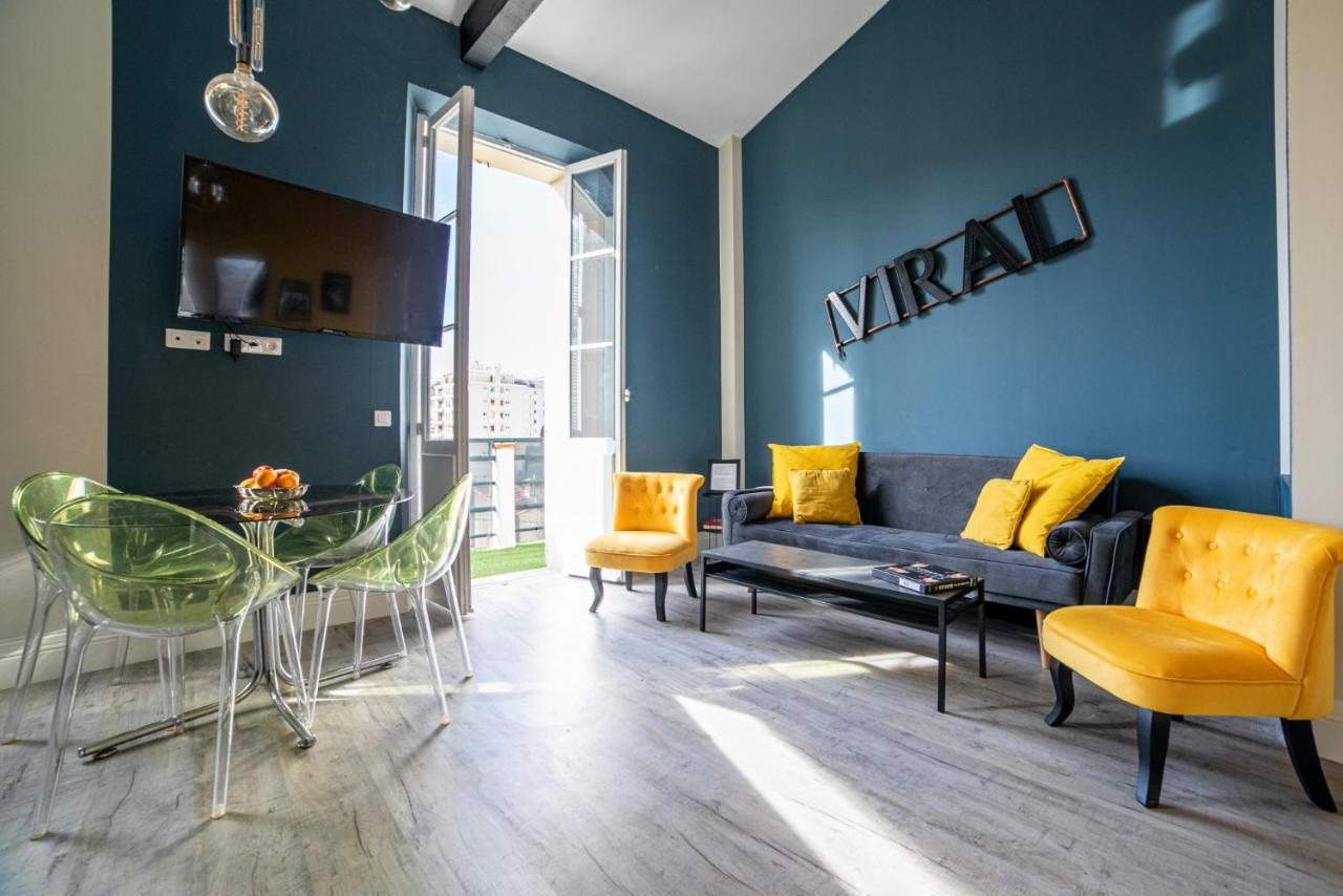 The Loft - Superb 2 Bedrooms On Top Floor With Terrace - 10Min To Palais & Beach! 戛纳 外观 照片